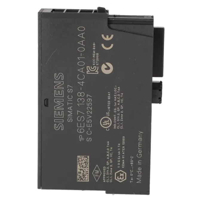 SIEMENS 6ES7138-4CA01-0AA0, PLC Controls, Function Modules, K0140344 Image 3