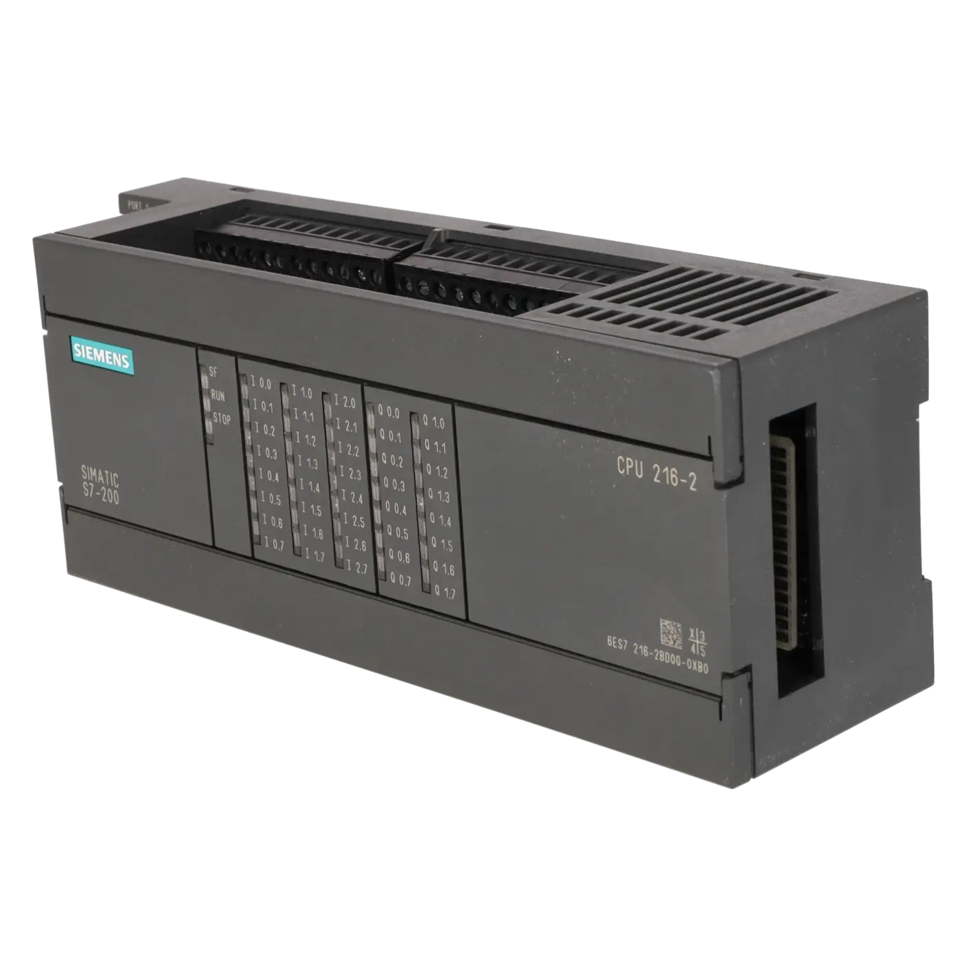 SIEMENS 6ES7216-2BD00-0XB0, PLC Controls, Central Processing Units, K0002263, Image 2