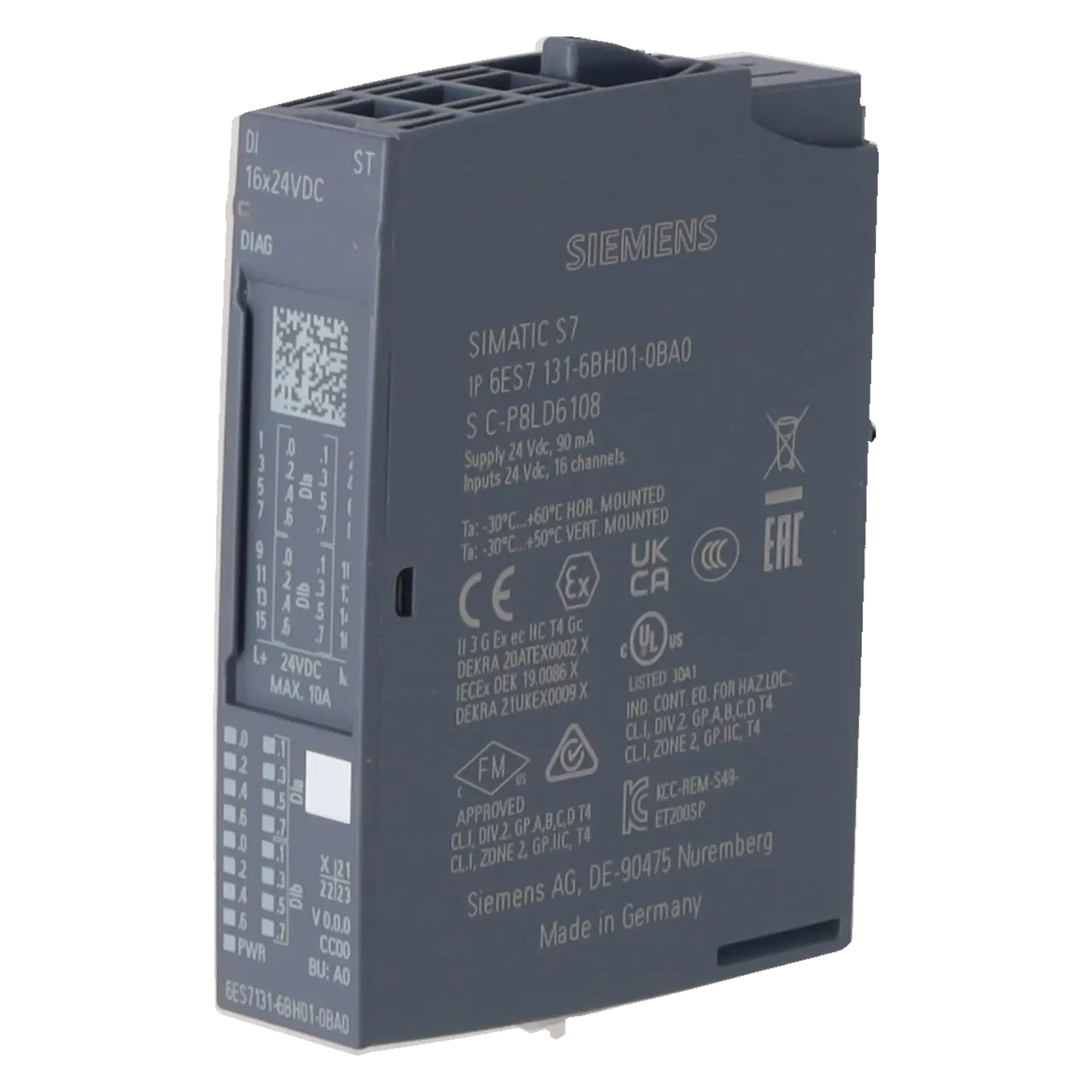 SIEMENS 6ES7131-6BH01-0BA0, Baugruppen, Digitalein- / Digitalausgaben, K1149986, Bild 2