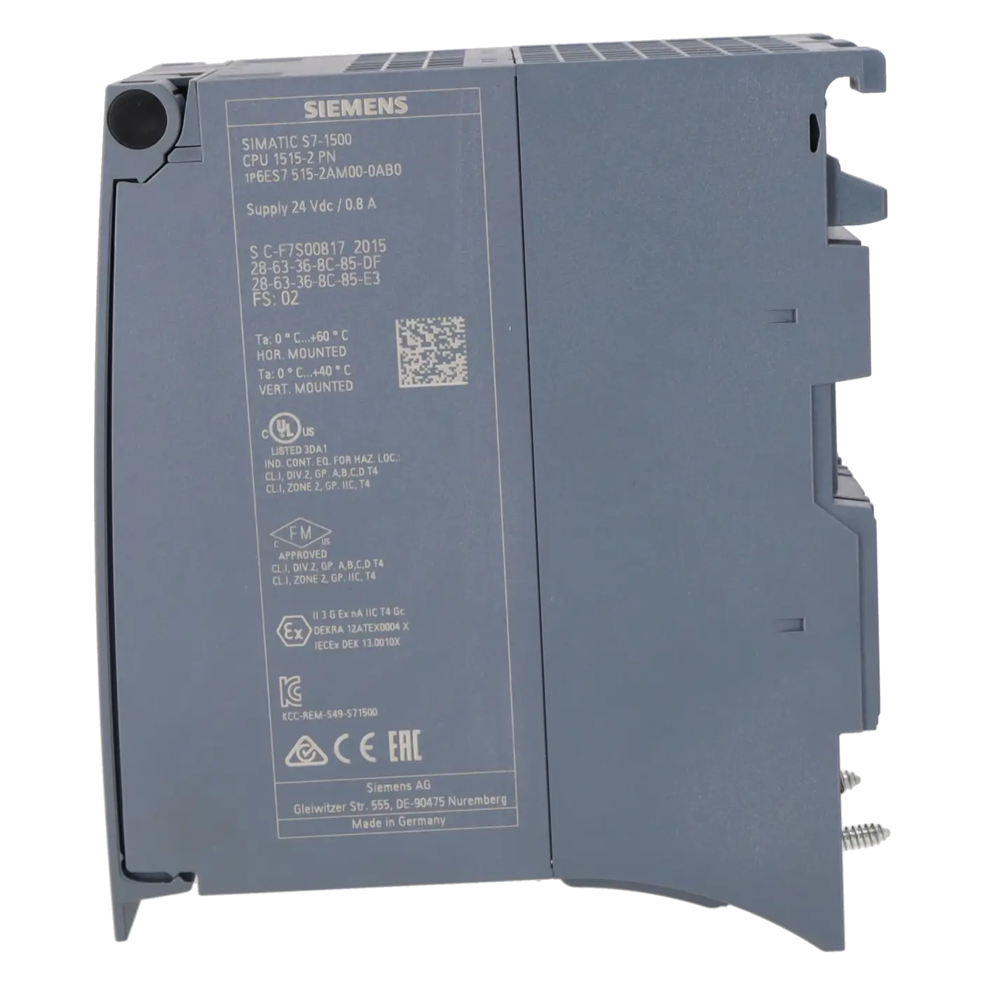 SIEMENS 6ES7515-2AM00-0AB0, Baugruppen, CPU / Zentralbaugruppen, K0370592, Bild 3