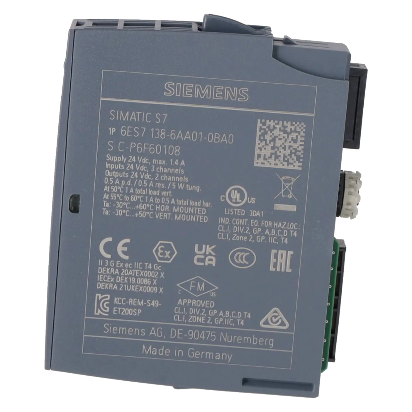 SIEMENS 6ES7138-6AA01-0BA0, Baugruppen, Funktionsbaugruppen, K1183868, Bild 3