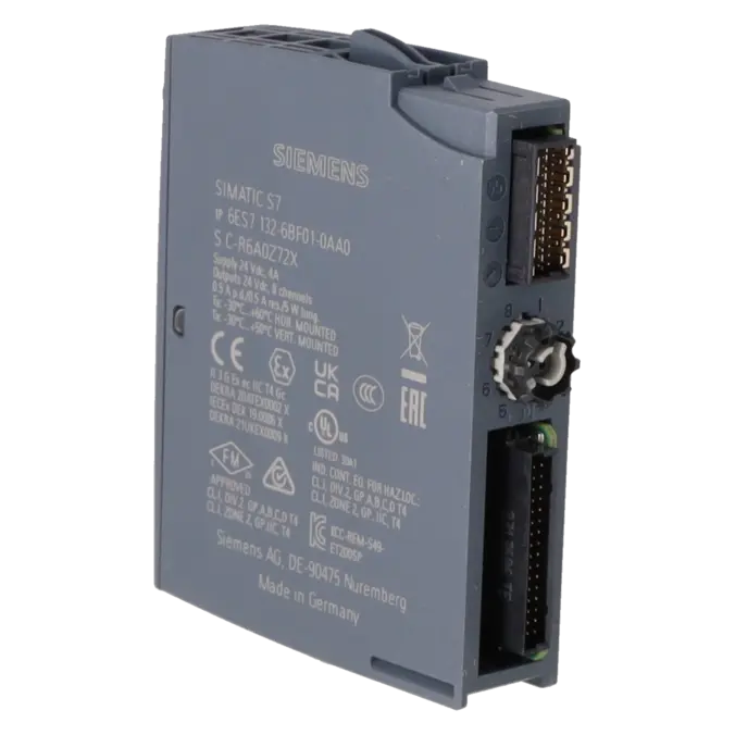SIEMENS 6ES7132-6BF01-0AA0, PLC Controls, Digital Input / Output Modules, K1150649, Image 4