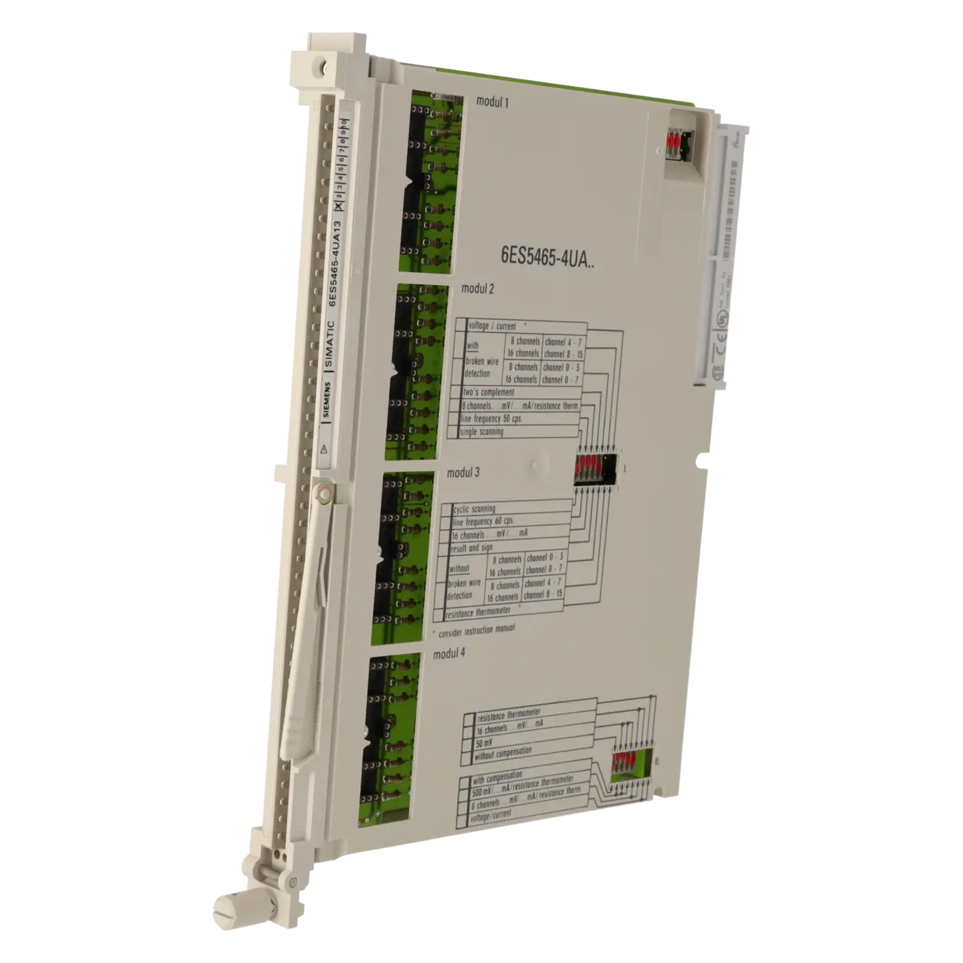 SIEMENS 6ES5465-4UA13, Baugruppen, SIMATIC-S5-Aktion, K0117577, Bild 2