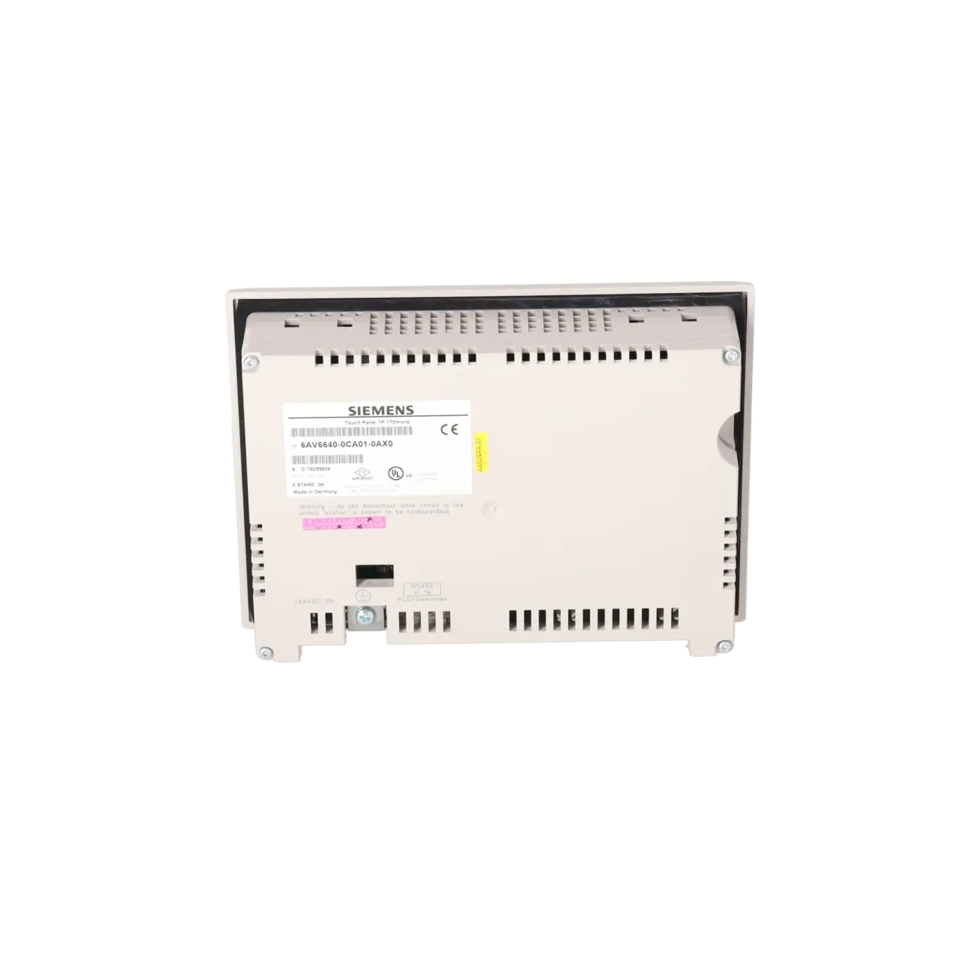 SIEMENS 6AV6640-0CA01-0AX0, HMI, Touch-Panels, K0136162, Bild 5