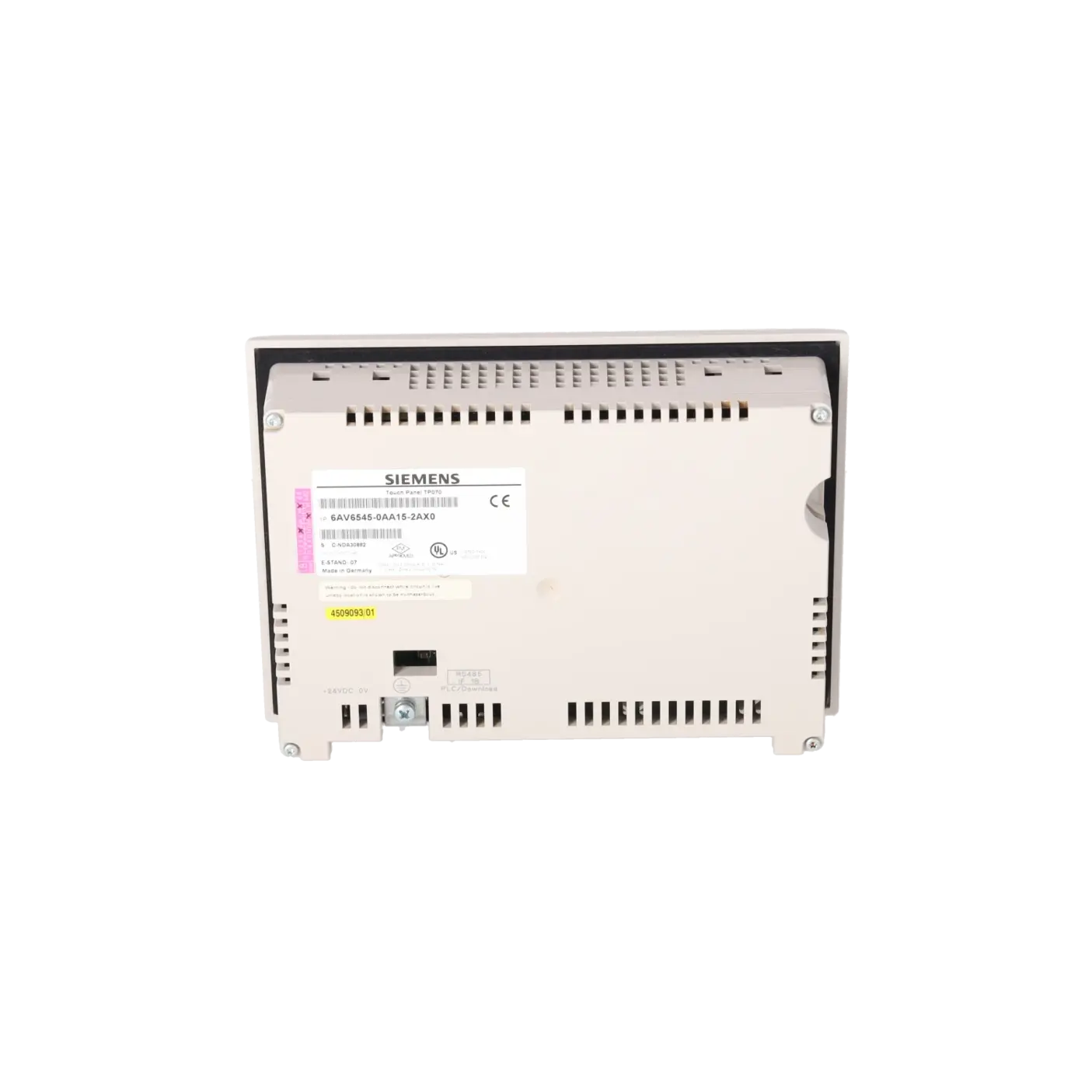SIEMENS 6AV6545-0AA15-2AX0, HMI, Touch-Panels, K0116920, Bild 5