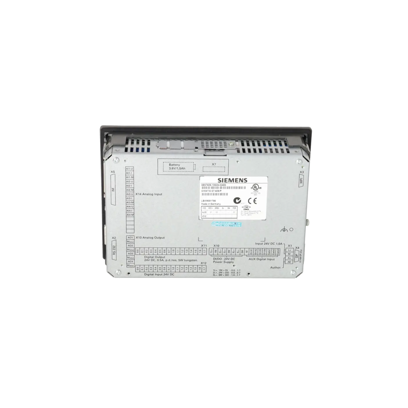 SIEMENS 6ES7626-1DG04-0AE3, HMI, Compact Tools, K0118920, Image 5