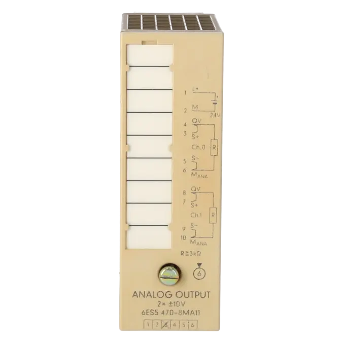 SIEMENS 6ES5470-8MA11, Baugruppen, Analogein- / Analogausgaben, K0137076, Bild 1