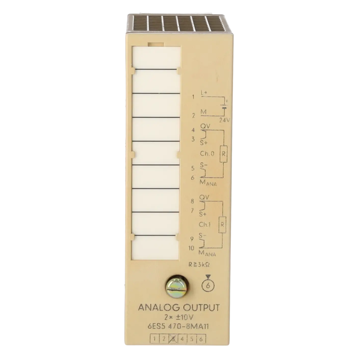 SIEMENS 6ES5470-8MA11, Baugruppen, Analogein- / Analogausgaben, K0137076, Bild 1