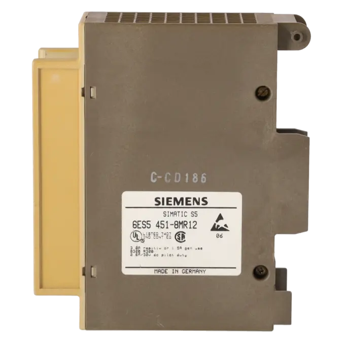 SIEMENS 6ES5451-8MR12, PLC Controls, Digital Input / Output Modules, K0117549, Image 2