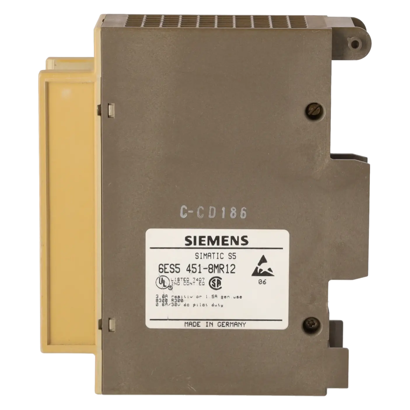 SIEMENS 6ES5451-8MR12, PLC Controls, Digital Input / Output Modules, K0117549, Image 2