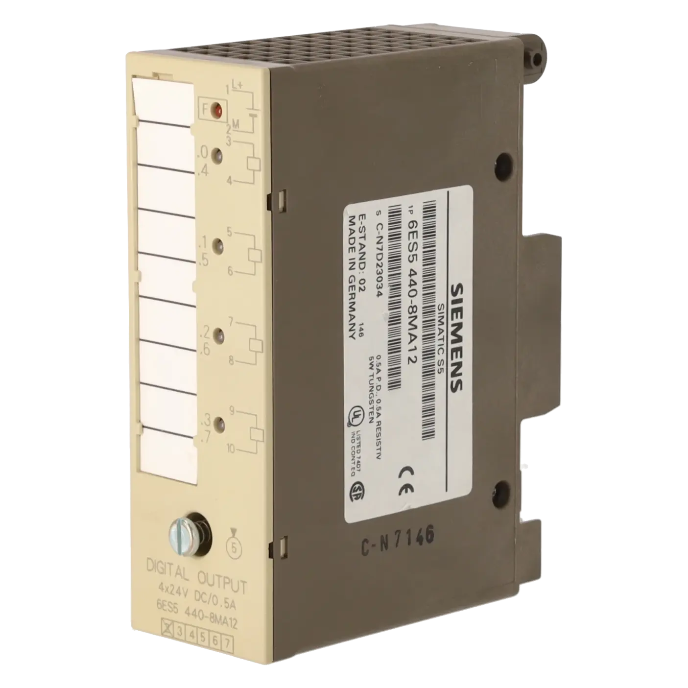 SIEMENS 6ES5440-8MA12, PLC Controls, SIMATIC-S5 Sales Offer, K0001054, Image 2
