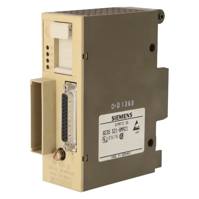 SIEMENS 6ES5521-8MA21, PLC Controls, Communication Modules, K0136431, Image 2