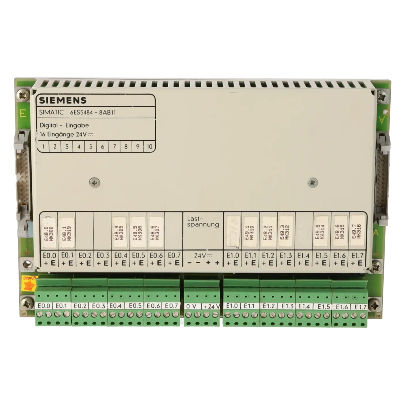 SIEMENS 6ES5484-8AB11, PLC Controls, Digital Input / Output Modules, K0139523, Image 1