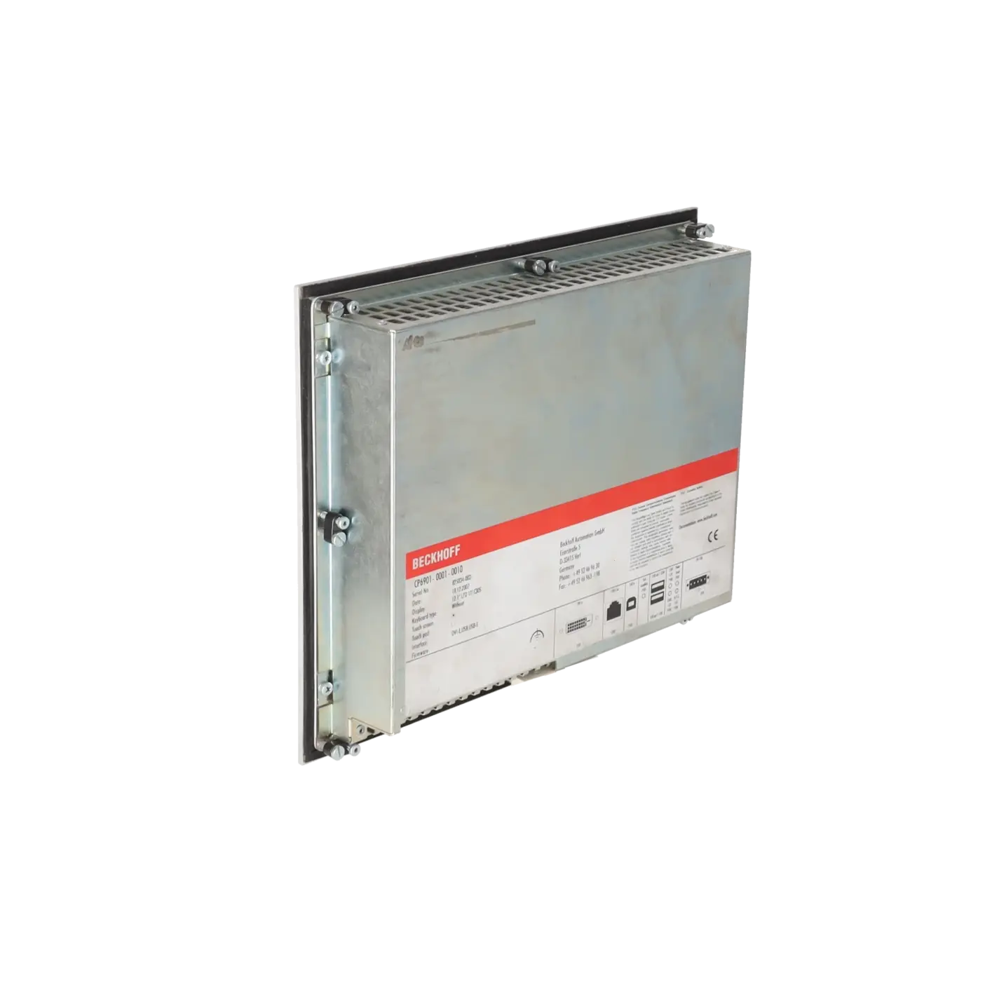 Beckhoff CP6901-0001-0010, HMI, Touch-Panels, K1003665, Bild 4