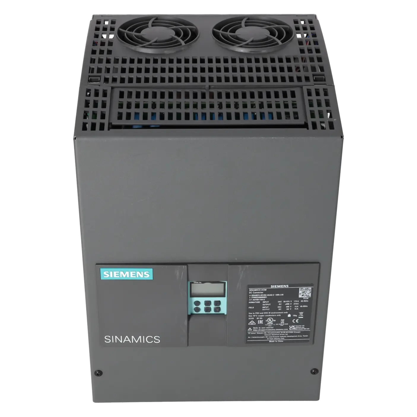 SIEMENS 6RA8075-6GV62-0AA0-Z, Antriebstechnik, Stromrichter, K1262450, Bild 1