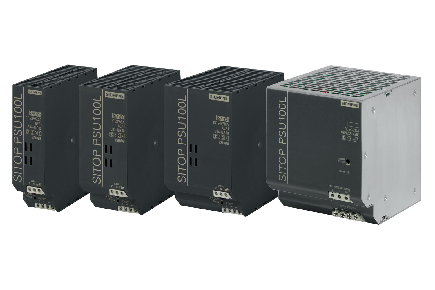 Siemens SITOP PSU100L Baugruppen in der Übersicht