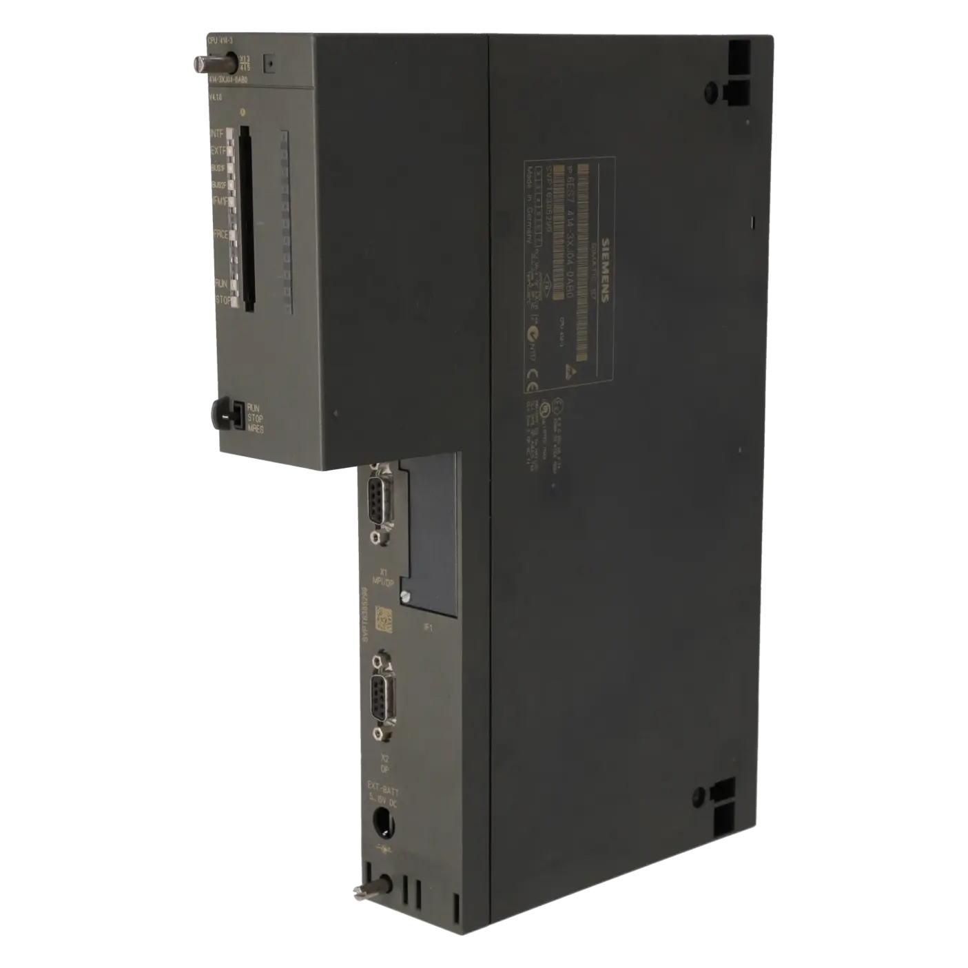 SIEMENS 6ES7414-3XJ04-0AB0, PLC Controls, Central Processing Units, K0136730, Image 2