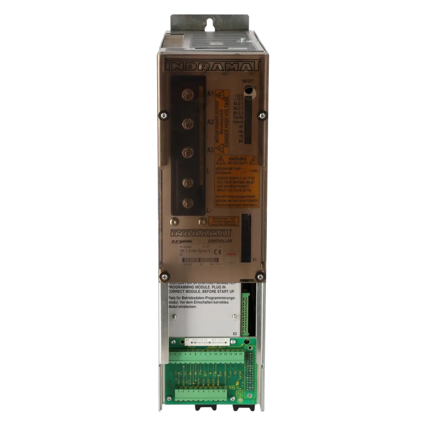 Indramat TDM1.2-100-300-W1-000, Antriebstechnik, Wechselrichter, K0139639, Bild 1