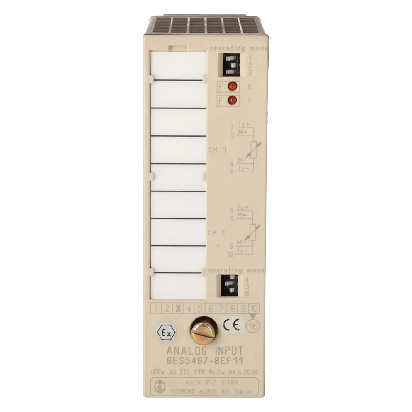 SIEMENS 6ES5467-8EF11, Baugruppen, Analogein- / Analogausgaben, K0001108, Bild 1