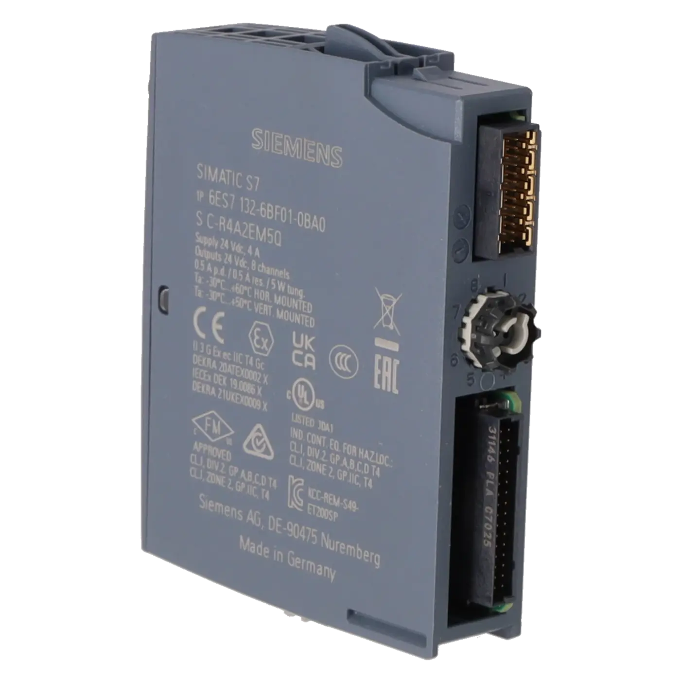 SIEMENS 6ES7132-6BF01-0BA0, Baugruppen, Digitalein- / Digitalausgaben, K1149497, Bild 4