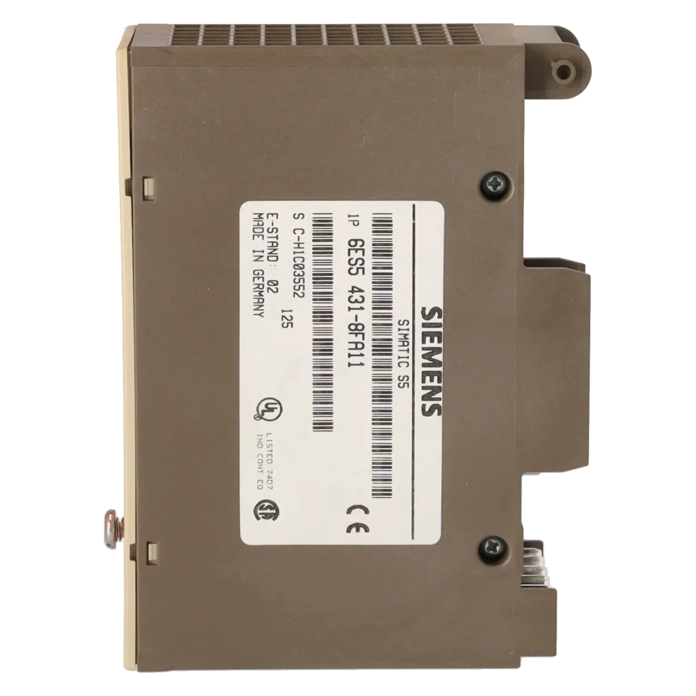 SIEMENS 6ES5431-8FA11, PLC Controls, Digital Input / Output Modules, K0117526, Image 2