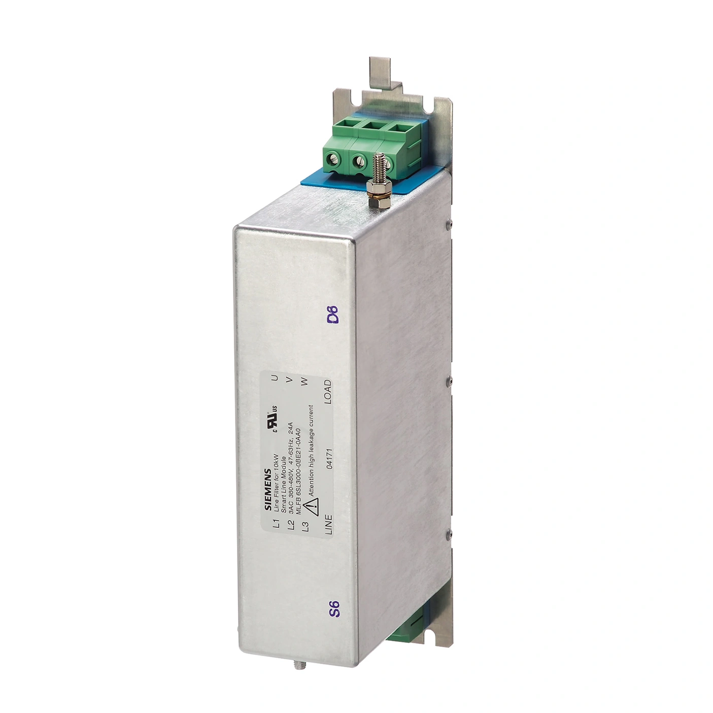 SIEMENS 6SL3000-0BE21-6AA0, Drive Technology, Filter / Throttle / Trafo, K0132508, Image 1