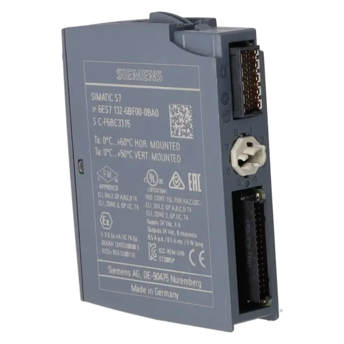 SIEMENS 6ES7132-6BF00-0BA0, PLC Controls, Digital Input / Output Modules, K0316551, Image 4