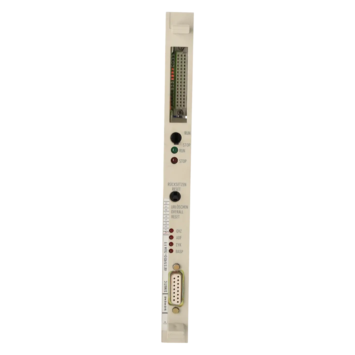 SIEMENS 6ES5920-3UA11, PLC Controls, Central Processing Units, K0137156, Image 1