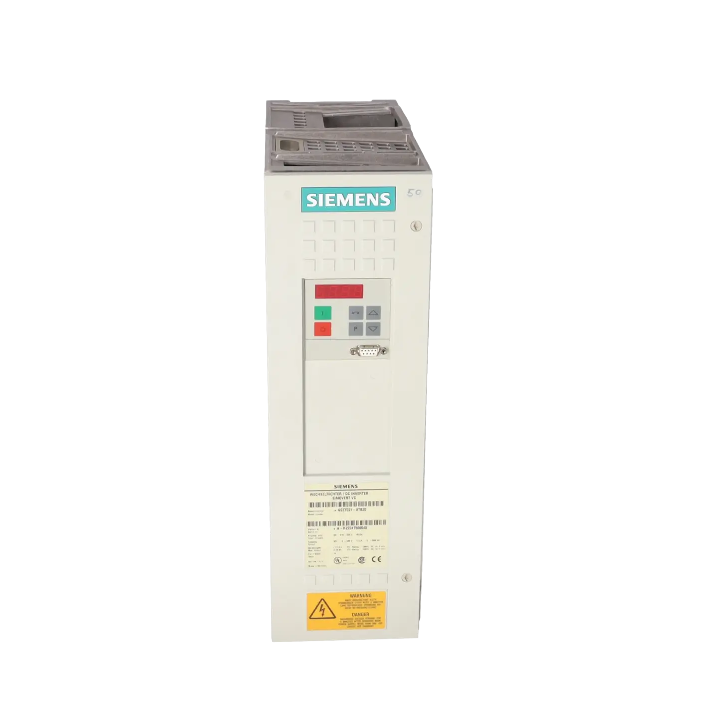 SIEMENS 6SE7021-8TB20, Antriebstechnik, Wechselrichter, K0332698, Bild 1