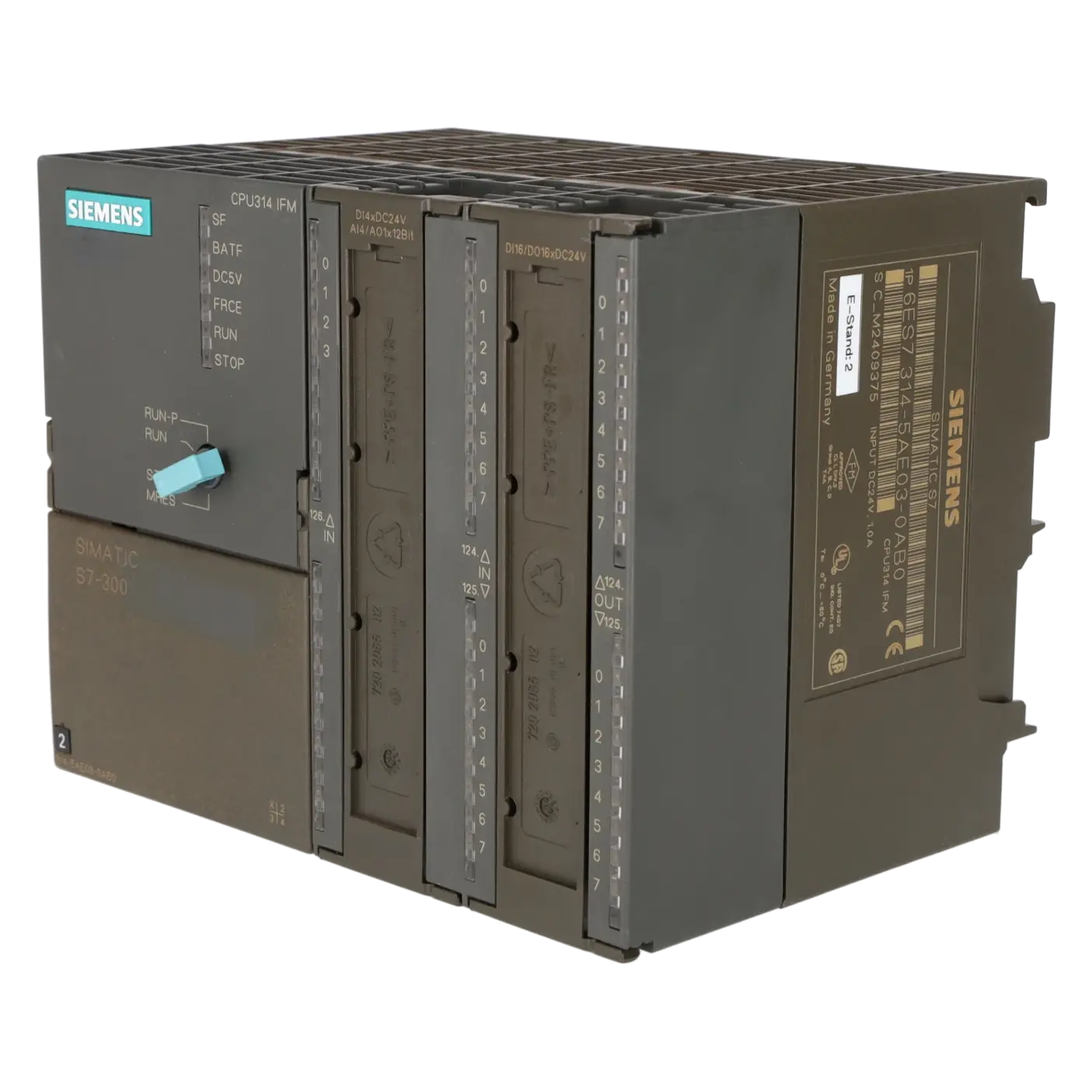 SIEMENS 6ES7314-5AE03-0AB0, Baugruppen, SIMATIC S7-300, K0002343, Bild 2