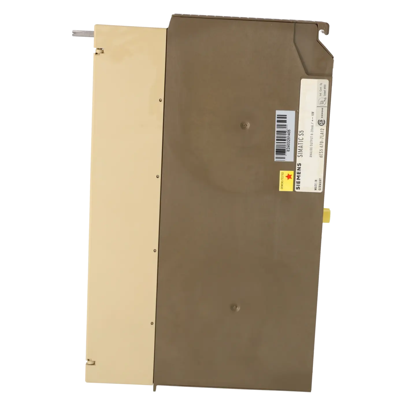 SIEMENS 6ES5470-7LA12, PLC Controls, Analog Input / Output Modules, K0136418, Image 3