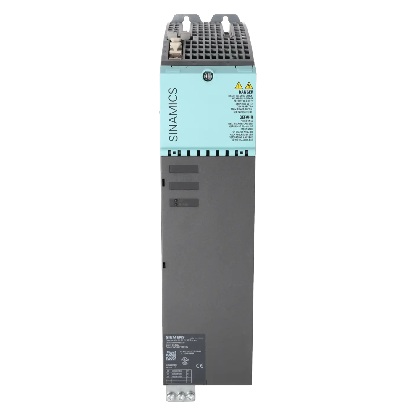 SIEMENS 6SL3120-2TE21-8AA3, Antriebstechnik, Wechselrichter, K0202428, Bild 1