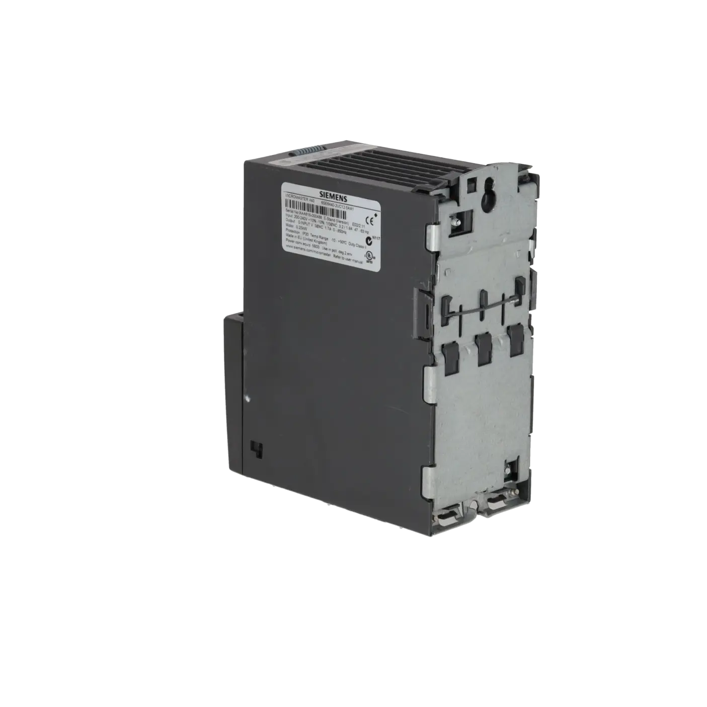 SIEMENS 6SE6440-2UC12-5AA1, Drive Technology, Frequency Converter, K0120516 Image 4