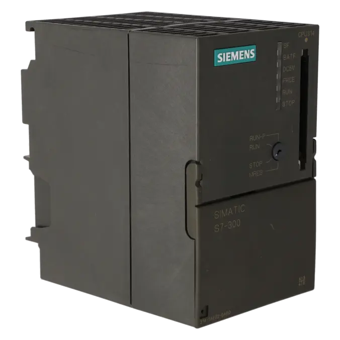 SIEMENS 6ES7314-1AE03-0AB0, PLC Controls, SIMATIC S7-300, K0136674, Image 8