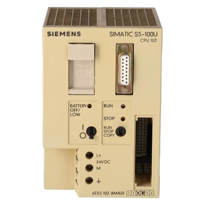 SIEMENS 6ES5102-8MA01, PLC Controls, SIMATIC-S5 Sales Offer, K0138004, Image 1