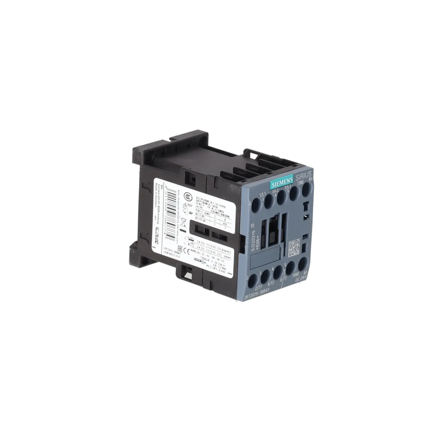 SIEMENS 3RT2015-1BB41, Drive Technology, Swichting Devices, K0242236, Image 8