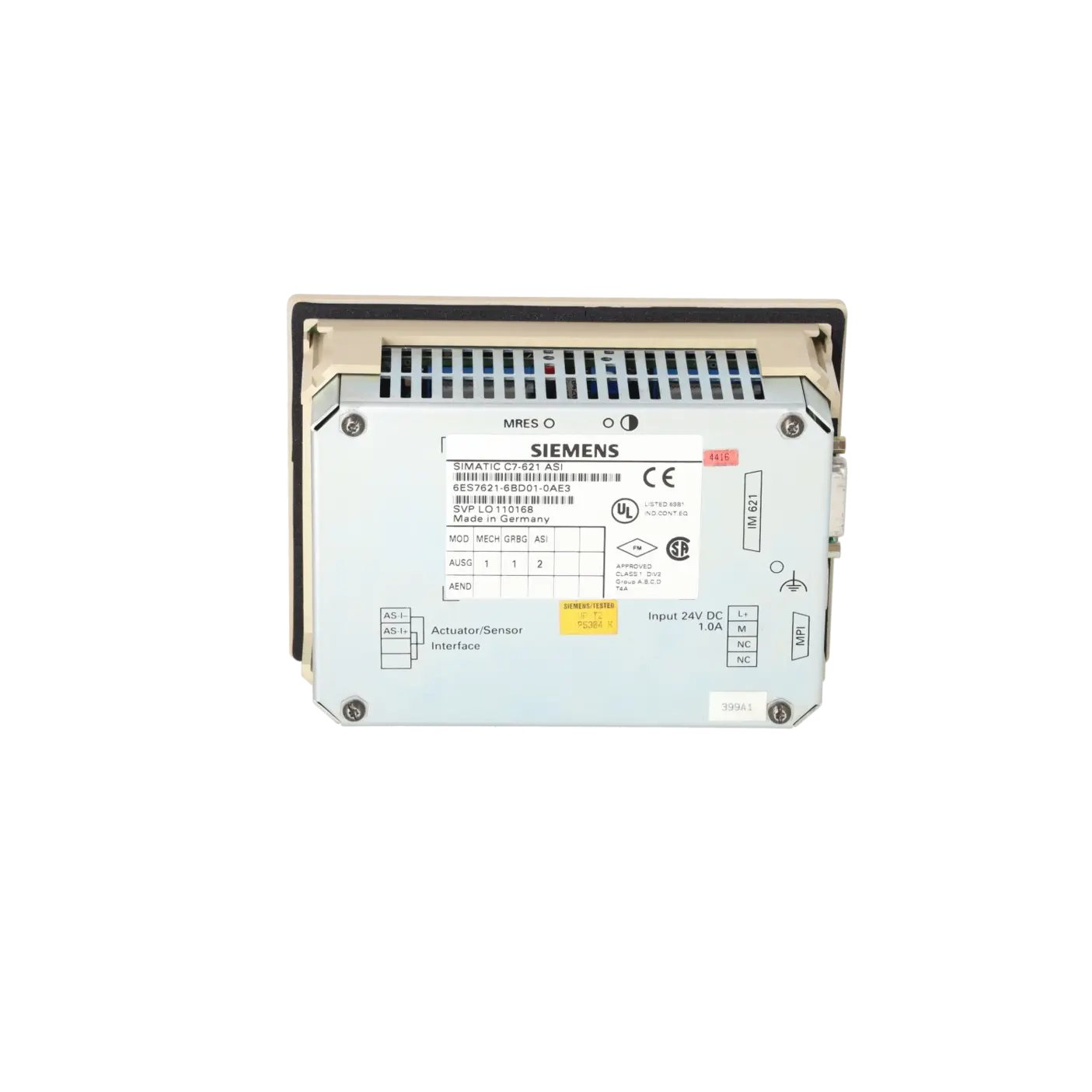 SIEMENS 6ES7621-6BD01-0AE3, HMI, Compact Tools, K0002699, Image 5