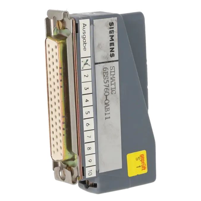 SIEMENS 6ES5760-0AB11, Baugruppen, Verbindungssysteme / Leitungen, K0117765, Bild 2