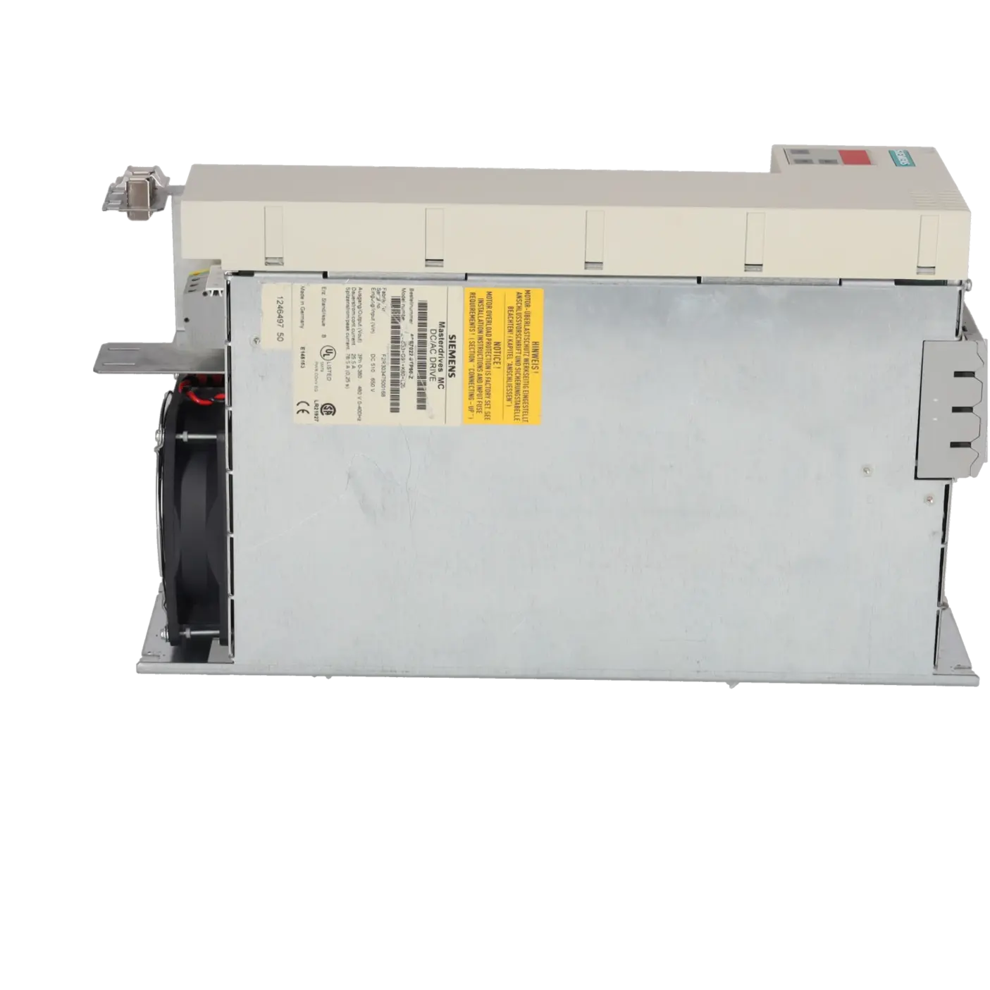 SIEMENS 6SE7022-6TP50-Z, Antriebstechnik, Wechselrichter, K0137595, Bild 3