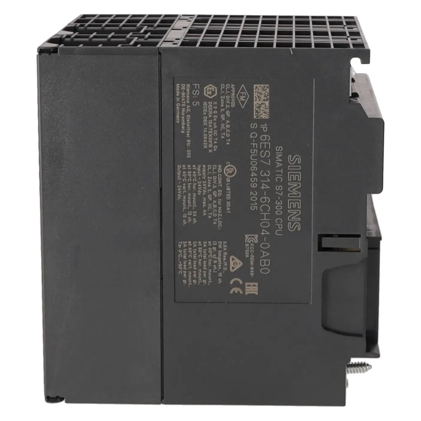 SIEMENS 6ES7314-6CH04-0AB0, Baugruppen, SIMATIC S7-300, K0252209, Bild 3