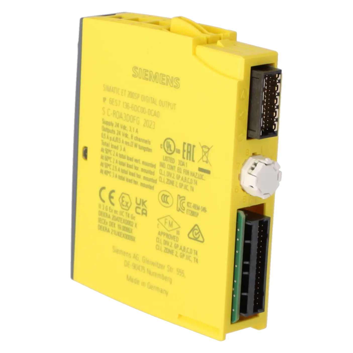 SIEMENS 6ES7136-6DC00-0CA0, PLC Controls, Digital Input / Output Modules, K1138850, Image 4