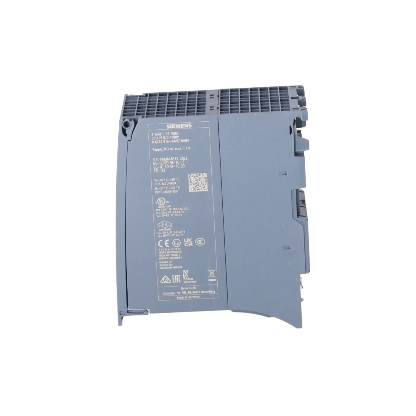 SIEMENS 6ES7516-3AN02-0AB0, Baugruppen, CPU / Zentralbaugruppen, K1203212, Bild 3