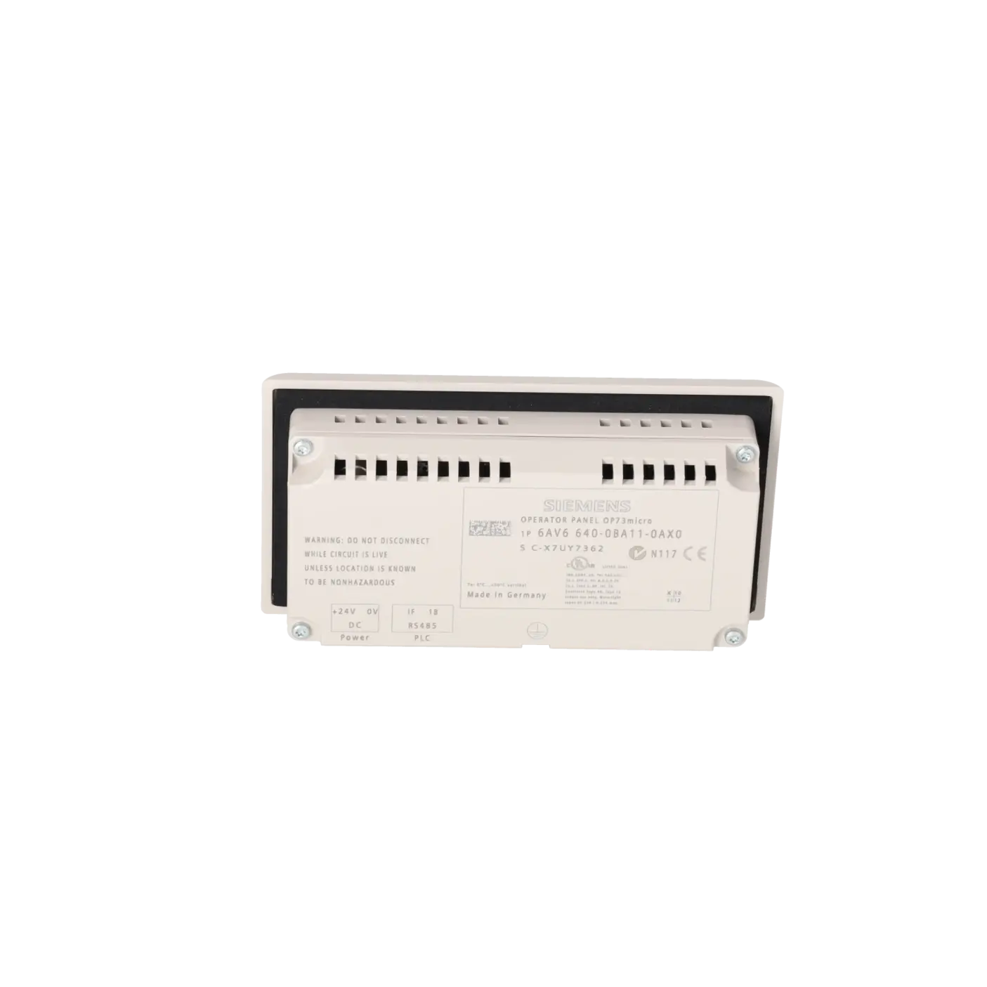 SIEMENS 6AV6640-0BA11-0AX0, HMI, Operator Panels mit Key, K0170433, Bild 5