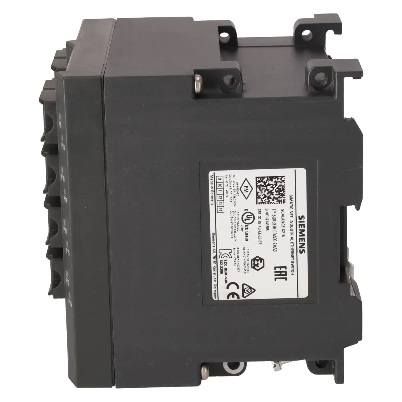 SIEMENS 6GK5216-0BA00-2AA3, PLC Controls, Communication Modules, K0186298, Image 3