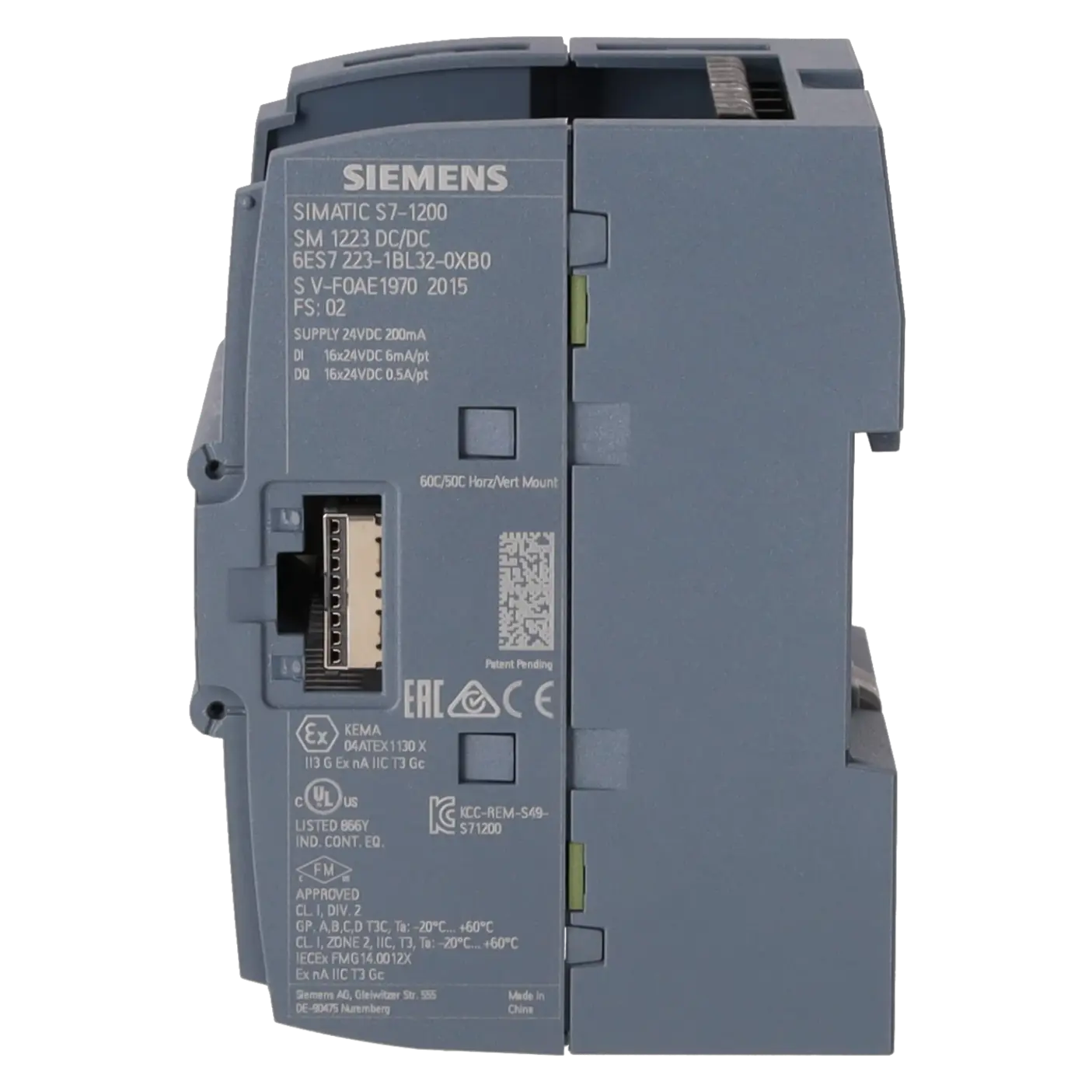 SIEMENS 6ES7223-1BL32-0XB0, PLC Controls, Digital Input / Output Modules, K0339800 Image 3