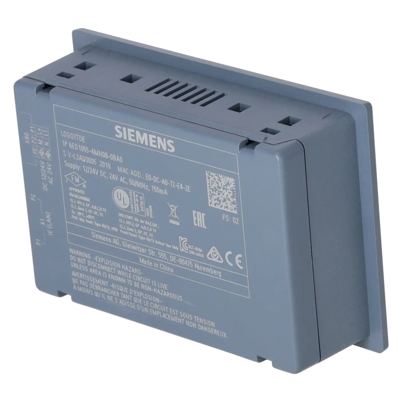 SIEMENS 6ED1055-4MH08-0BA0, HMI, Operator Panels mit Key, K1151363, Bild 6