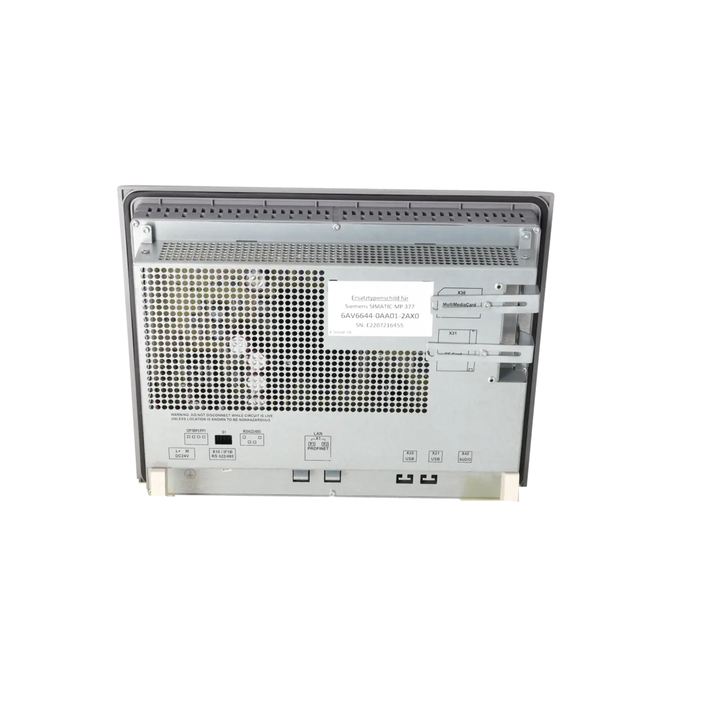 SIEMENS 6AV6644-0AA01-2AX0, HMI, Touch-Panels, K0199928, Bild 5