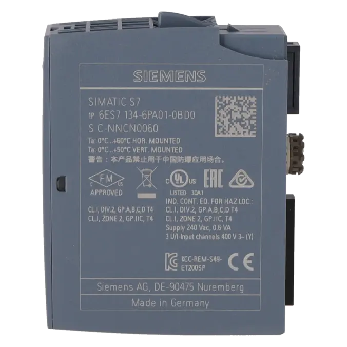 SIEMENS 6ES7134-6PA01-0BD0, Baugruppen, Analogein- / Analogausgaben, K1097175, Bild 3