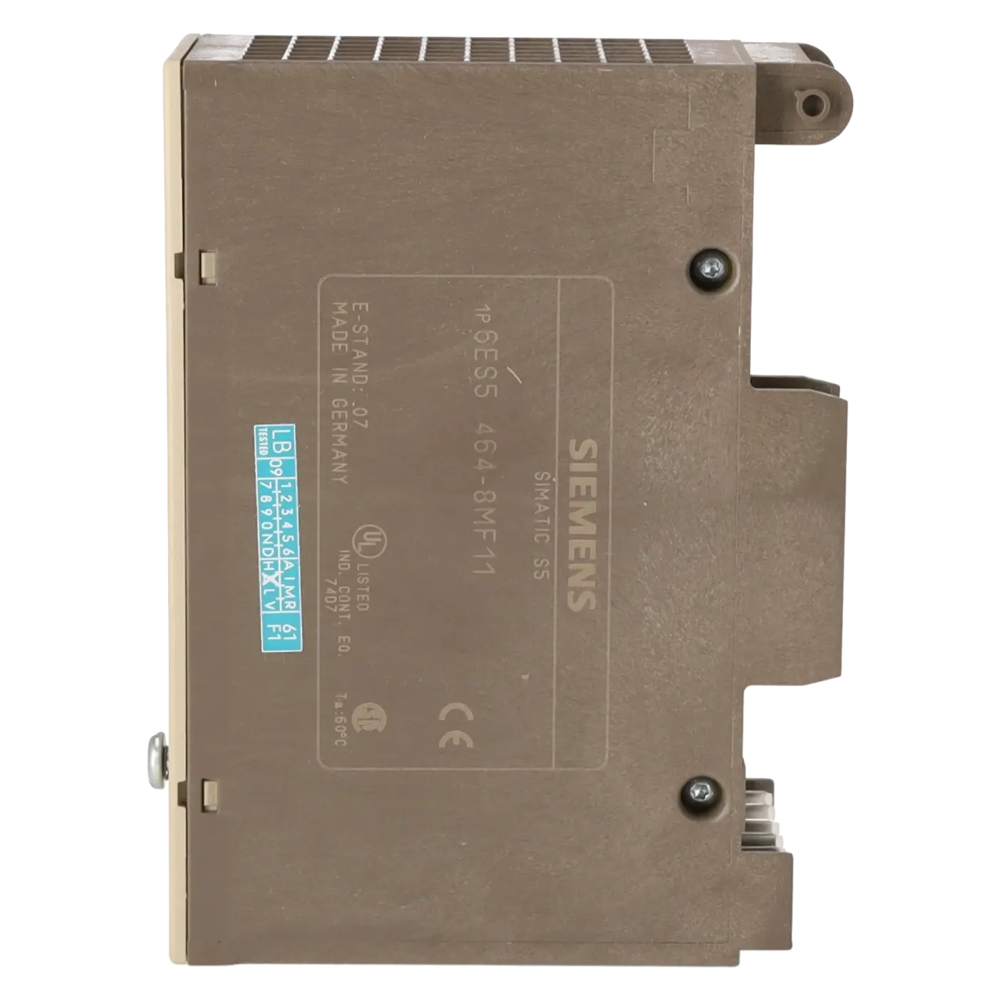 SIEMENS 6ES5464-8MF11, PLC Controls, Analog Input / Output Modules, K0117574, Image 2