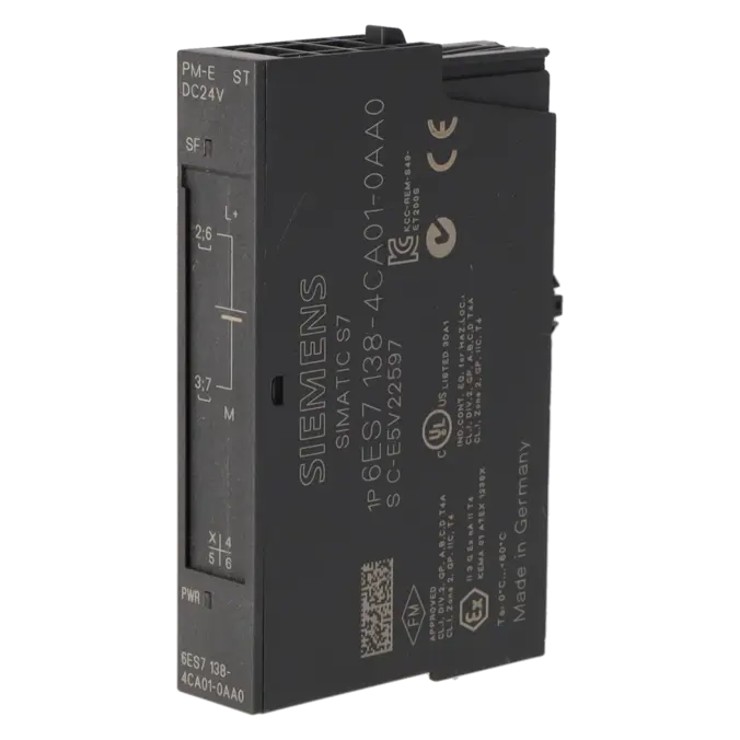 SIEMENS 6ES7138-4CA01-0AA0, PLC Controls, Function Modules, K0140344 Image 2
